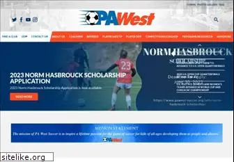 pawest-soccer.org