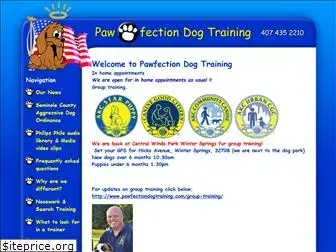 pawfectiondogtraining.com