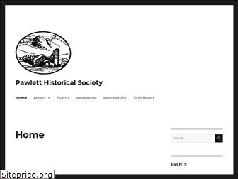 pawletthistoricalsociety.org