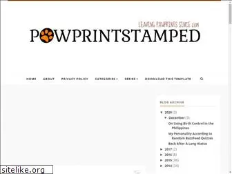 pawprintstamped.blogspot.com