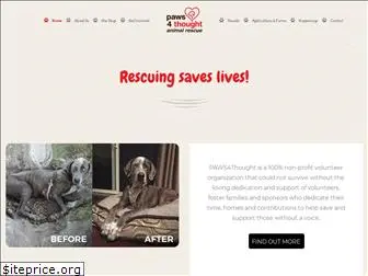 paws4thoughtrescue.com