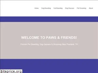 pawsandfriends.com