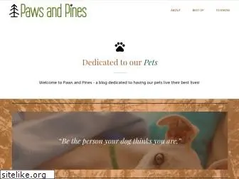 pawsandpines.com