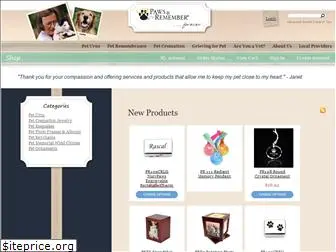 pawsandremembershop.com