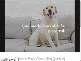 pawsavenuedoggrooming.com