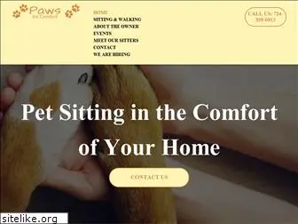 pawsforcomfortathome.com