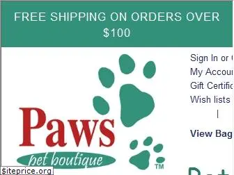 pawspetboutique.com