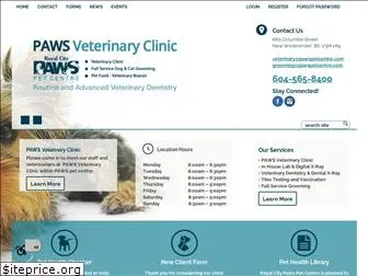 pawspetcentre.com