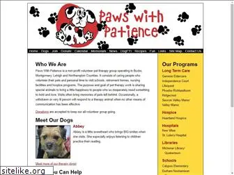 pawswithpatience.com