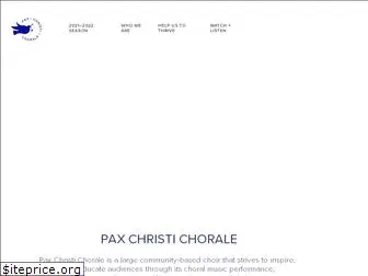 paxchristichorale.org