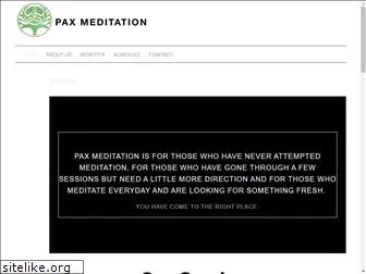 paxmeditation.com