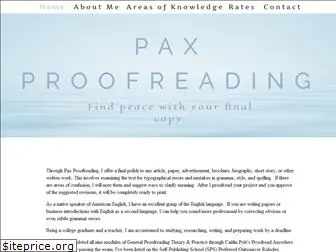 paxproofreading.com
