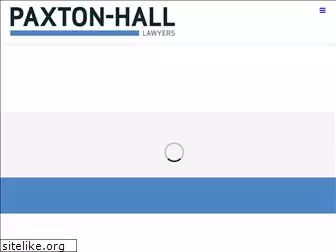 paxton-hall.com.au