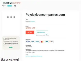 paydayloancompanies.com