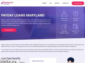 paydayloanmaryland.com