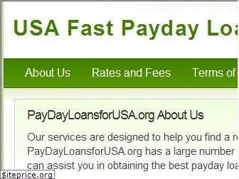paydayloansforusa.org