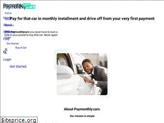 paymonthlycars.com