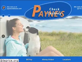 paynescheckcashing.com
