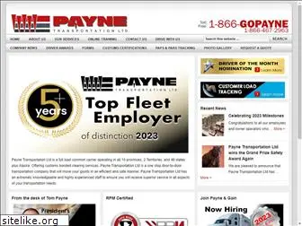 paynetransportation.com