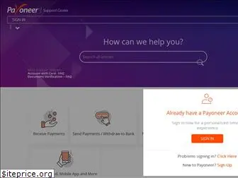 payoneer.custhelp.com