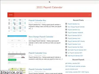 payrollcalendarfor2021.com