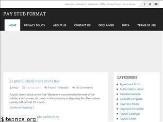 paystubformat.info