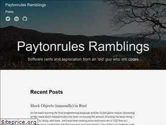 paytonrules.com