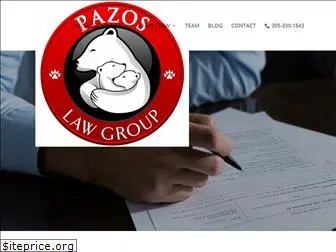 pazoslawgroup.com