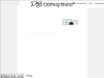 pbclothingbrand.com