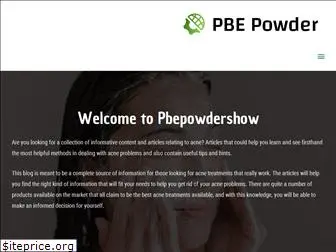 pbepowdershow.com