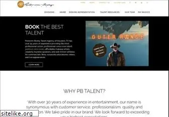 pbtalent.com