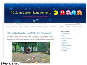 pcgamesystemrequirements.com