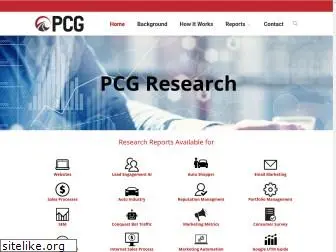 pcgresearch.com