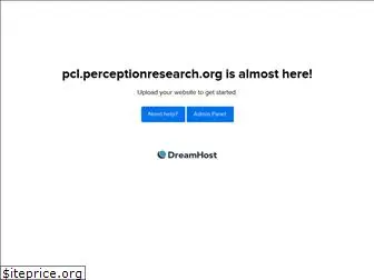 pcl.perceptionresearch.org