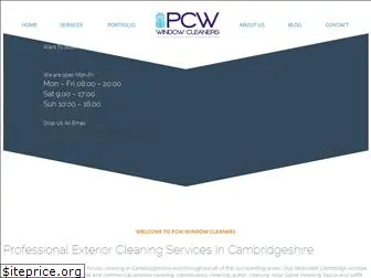 pcwwindowcleaners.co.uk