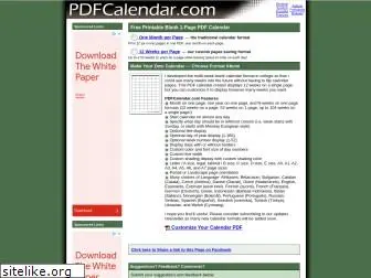 pdfcalendar.com