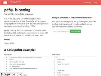 pdfdata.io