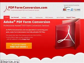 pdfformconversion.com