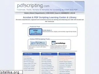 pdfscripting.com