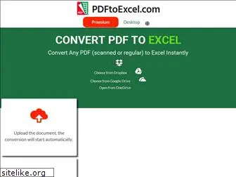 pdftoexcel.com