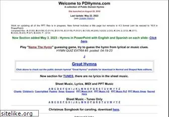 pdhymns.com