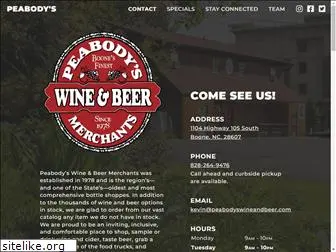 peabodyswineandbeer.com