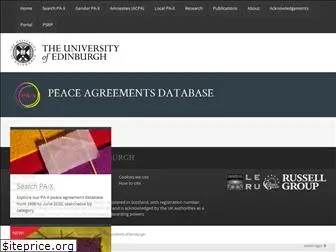 peaceagreements.org