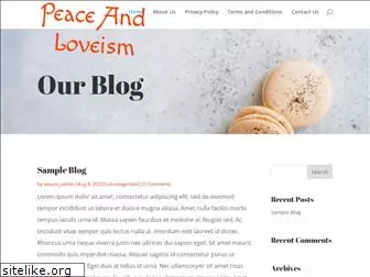 peaceandloveism.com