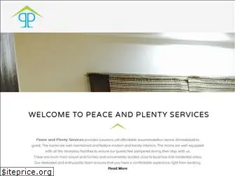 peaceandplentyservices.com