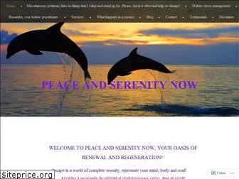 peaceandserenitynow.com