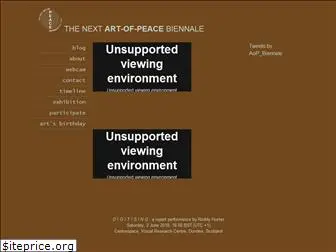 peacebiennale.info