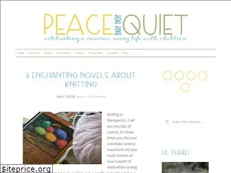 peacebutnotquiet.com