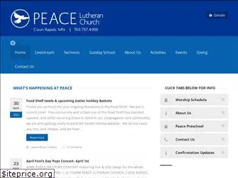 peacecoonrapids.org