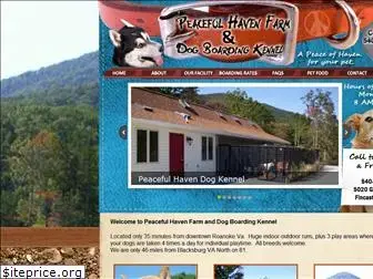 peacefulhavendogkennel.com